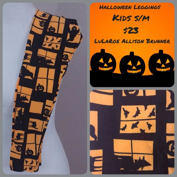 LuLaRoe Other - ⭐ Lularoe Halloween Leggings - Kids S/M  - NWOT